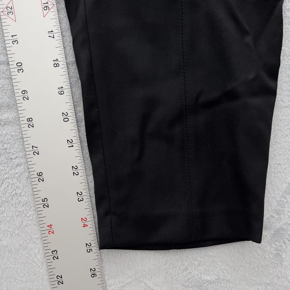 IRO Black 100% Wool Paxi Paperbag Tie Waist Trousers Pants Sz EUR 42 (34W) 0113 - Picture 13 of 14